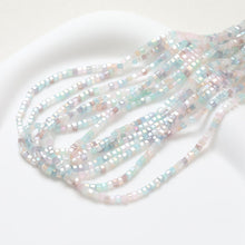 Load image into Gallery viewer, Cube Glass Beads, 2.5mm, Crystal Glass Loose Beads for Jewelry Making, DIY Beads Finding GZ548