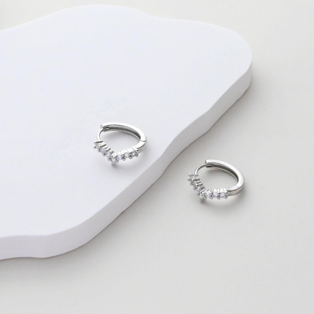 طوق أذن من الزركونيا المكعبة، قرط دائري مطلي بالذهب، قرط خلفي، نتائج صنع الأقراط بنفسك، لوازم صنع الأقراط يدويًا D0514-D0525