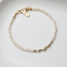 Cargar imagen en el visor de la galería, Cuentas tubulares licuadas, cuentas espaciadoras, cuentas tubulares irregulares, chapadas en oro y plata de 14 quilates, accesorio para hacer pulseras y collares, GZ514