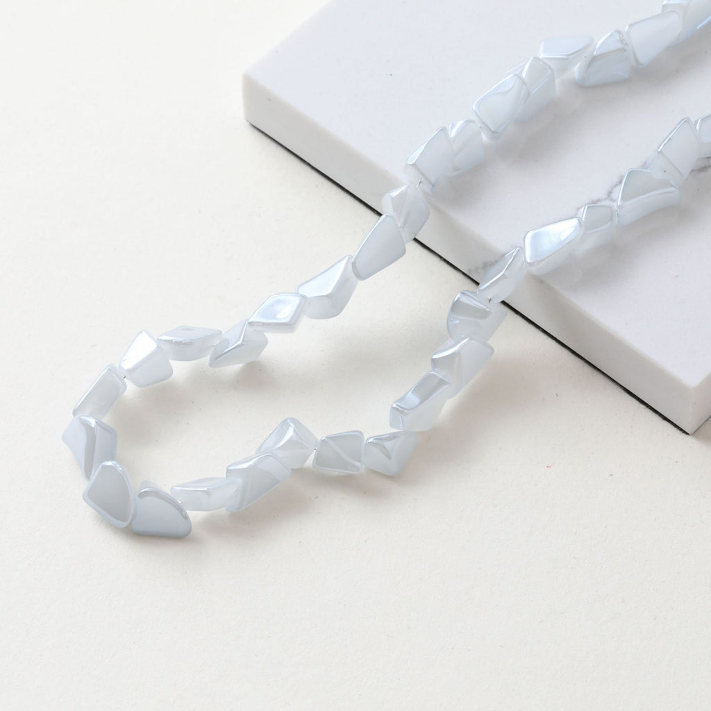 Irregular Glass Crystal Beads, Spacer Beads, 10mm, Crystal Glass Loose Beads for Jewelry Making, DIY Beads Finding GZ534