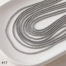 Load image into Gallery viewer, 2.2mm Round Glass Beads, Crystal Glass Loose Beads for Jewelry Making, DIY Beads Finding GZ545