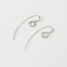 Load image into Gallery viewer, Long Ear Hooks, 14K Gold Earring Earring findings with loop, 15.2*48.6mm, Fish Hooks, Ear Wires for Jewelry Making GT066