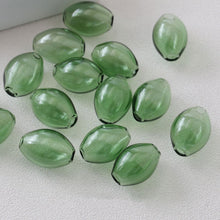 Load image into Gallery viewer, Glass Bubble Beads, Ellipsoid Hollow Glass Beads, Colorful Hand Blown Hollow Round Globes for Jewelry Making, DIY Beads Finding GZ564