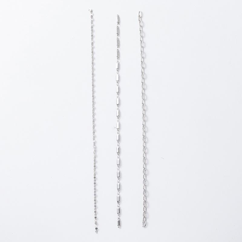Steel Color Link Chain, Handmade DIY Accessories, 316L Stainless Steel, Sold in 0.5 Meter, ZD012