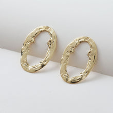 Cargar imagen en el visor de la galería, Colgante calado irregular, chapado en oro y plata de 14 quilates, para collar, para bisutería, JG013