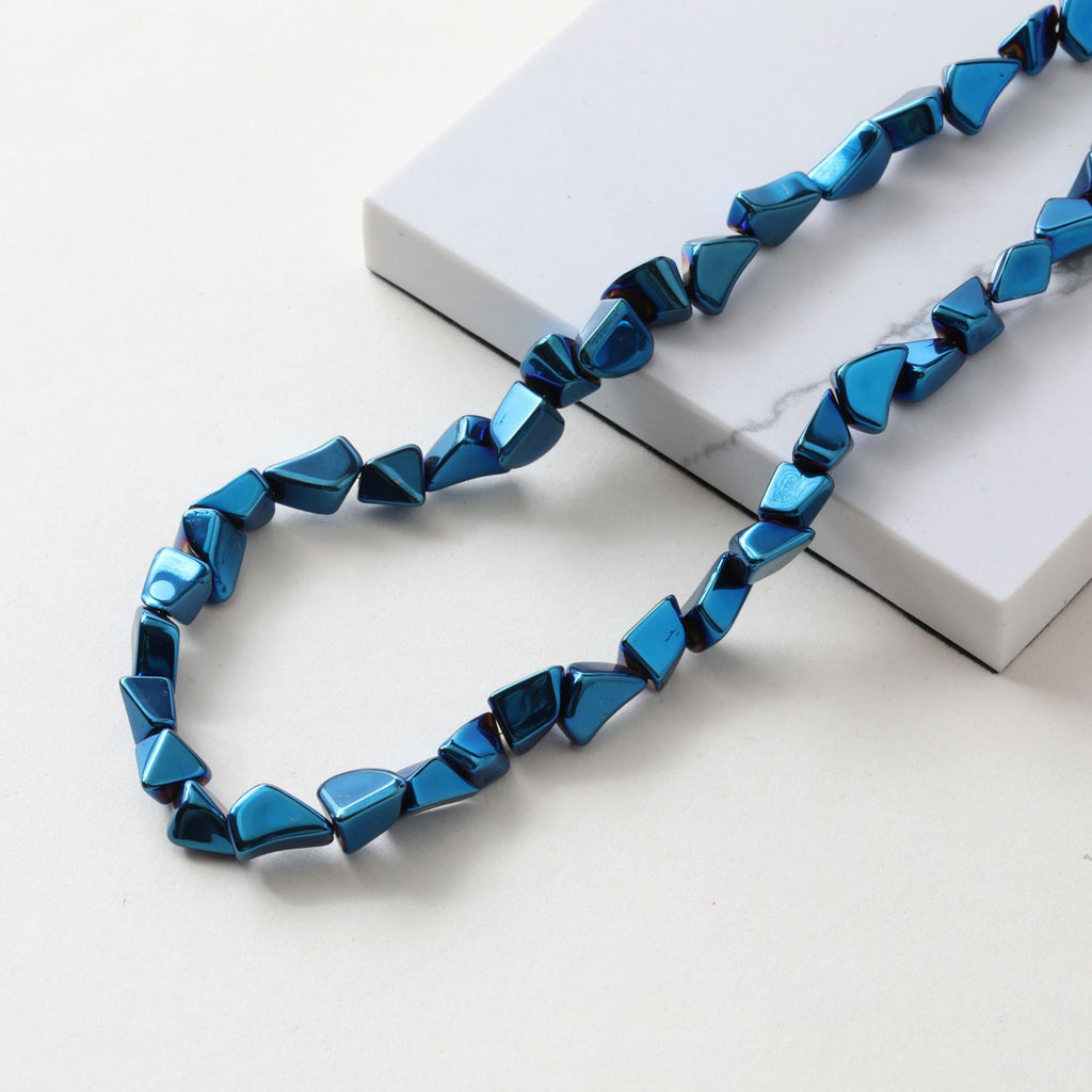 Irregular Glass Crystal Beads, Spacer Beads, 10mm, Crystal Glass Loose Beads for Jewelry Making, DIY Beads Finding GZ534