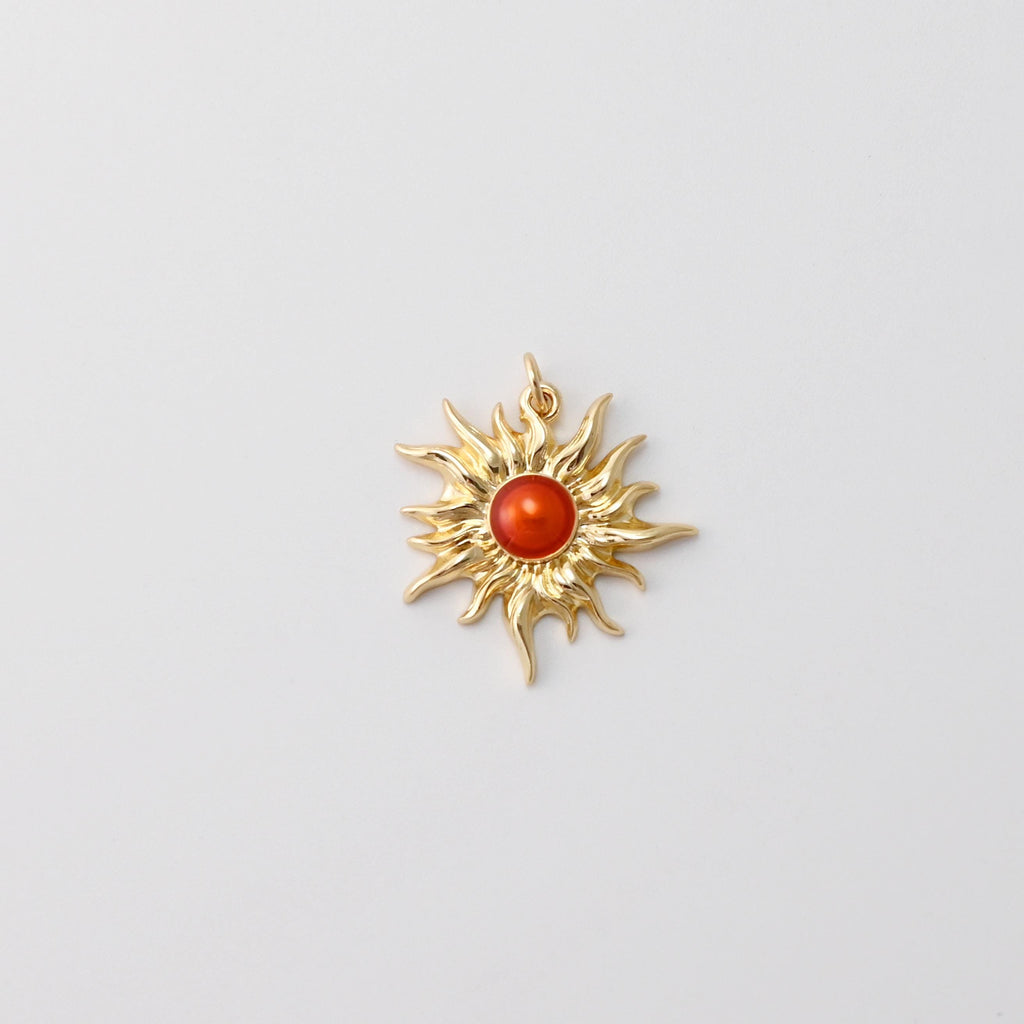 Sunshine Pendant, Enamel Sun Pendant, Irregular Charms, 18K Gold Plated Charms, For Necklace And Earrings Making, Jewelry Findings S1433