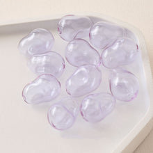 Load image into Gallery viewer, Glass Bubble Beads, Pear Concave Glass Beads, Colorful Hand Blown Hollow Round Globes for Jewelry Making, DIY Beads Finding GZ559