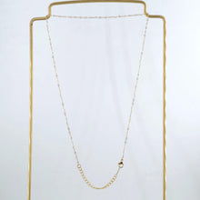 Load image into Gallery viewer, 14K Finished Necklace Chain, Oval Cable Necklace, 316L Stainless Steel, Oval Chain, Ready to Wear, 42+5cm/18.5 inch, JR002