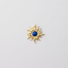 Load image into Gallery viewer, Sunshine Pendant, Enamel Sun Pendant, Irregular Charms, 18K Gold Plated Charms, For Necklace And Earrings Making, Jewelry Findings S1433