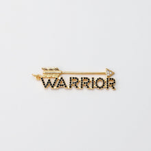 Load image into Gallery viewer, Words Pave Charm, gwen,warrior,grateful,happy, 18K Gold Plated, Necklace Making, CZ Pave, Jewelry Supplies S20582