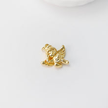 Load image into Gallery viewer, Gold Angel Charms, 18K Gold Plated Angel pendants for Necklace and Bracelet, Jewelry Findings