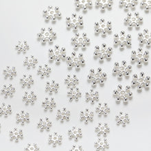 Load image into Gallery viewer, Flower Spacer Beads, 14K Gold Plated, 4mm, 5mm, 7mm, Dainty Earring Making Beads, Jewelry Finding SC010