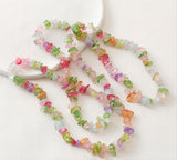 Colorful Irregular Glass Beads, Spacer Beads, 6-12mm, Crystal Glass Loose Beads for Jewelry Making, DIY Beads Finding GZ024