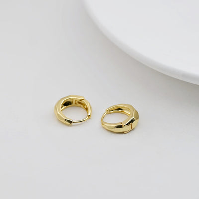 Gold Ear Hoops Pave CZ, Round Hoops, 15.6mm, 18K Gold Plated Leverback Earrings, Huggie Hoops Earring D0572