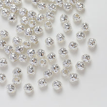 Load image into Gallery viewer, 10pcs Gold Plated Stone Beads, Barrel beads, 14K Gold, Silver, white, Spacer Beads, Irregular Beads, Bracelet Beads, Jewelry Finding GZ252