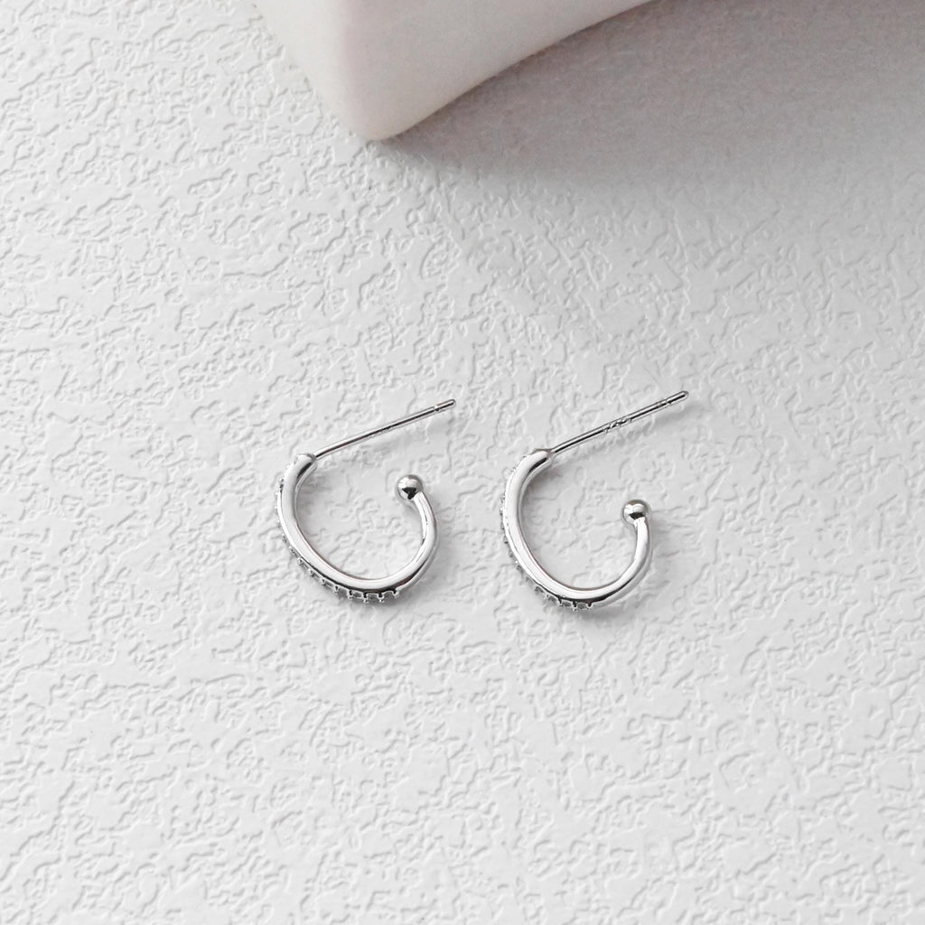 18K Gold Plated Ear Wires, Cubic Pave Earring Hooks, Nickel Free, Fish Hooks, Ear Wires for Jewelry Making D0372