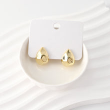Load image into Gallery viewer, C Shape Earrings | 18K Gold Plated, S925 Sterling Silver Ear Pin, Finished Earring