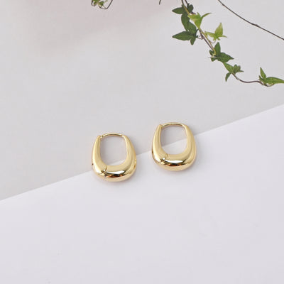 18K Gold-Plated Hoop Earrings | Finished Earrings