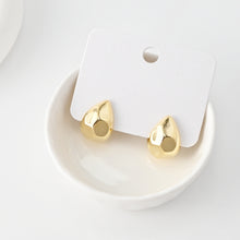 Load image into Gallery viewer, C Shape Earrings | 18K Gold Plated, S925 Sterling Silver Ear Pin, Finished Earring