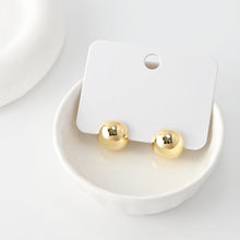 Load image into Gallery viewer, C Shape Earrings | 18K Gold Plated, S925 Sterling Silver Ear Pin, Finished Earring