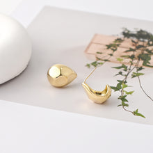 Load image into Gallery viewer, C Shape Earrings | 18K Gold Plated, S925 Sterling Silver Ear Pin, Finished Earring