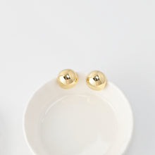 Load image into Gallery viewer, C Shape Earrings | 18K Gold Plated, S925 Sterling Silver Ear Pin, Finished Earring