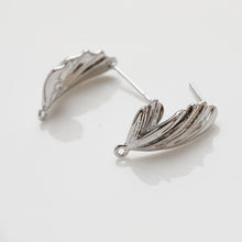 تحميل الصورة إلى عارض المعرض، مشبك أذن على شكل فراشة، دبوس أذن من الفضة الاسترلينية عيار 925، خالٍ من النيكل، أقراط أذن، أقراط مرصعة مطلية بالذهب عيار 14 قيراطًا، GZ389