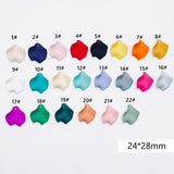 10pcs Cute Petals Flower Pendant, Resin Pendant for Jewelry Making, DIY Beads Finding MY006