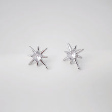 تحميل الصورة إلى عارض المعرض، أقراط مكعبة مرصعة بالنجوم، ذهبية/فضية، أقراط من الفضة الاسترلينية 925 خالية من النيكل، نتائج أقراط مضادة للحساسية ZX249