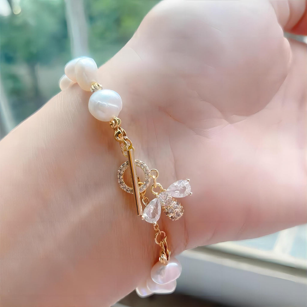 Four Leaf Clover/Circle/Heart OT Toggle Clasps, 18K Gold Plated OT Buckle, CZ Pave, Necklace Closure, Connectors Clasps, ZX051