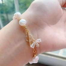 Load image into Gallery viewer, Four Leaf Clover/Circle/Heart OT Toggle Clasps, 18K Gold Plated OT Buckle, CZ Pave, Necklace Closure, Connectors Clasps, ZX051