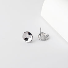 تحميل الصورة إلى عارض المعرض، أقراط دائرية بسيطة مع حلقة، مطلية بالذهب عيار 18 قيراطًا، خالية من النيكل، دبوس من الفضة الاسترلينية S925، أقراط أذن مضادة للحساسية D0489