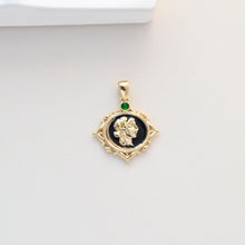 تحميل الصورة إلى عارض المعرض، سحر عين الشر، مطلية بالذهب عيار 18 قيراطًا، سحر عين من المينا، مرصعة بأحجار الزركونيا المكعبة، قلادة عين الشر، سحر صنع القلائد، نتائج المجوهرات S1336