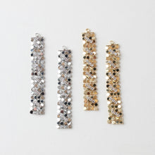 Load image into Gallery viewer, 18K Gold Plated Rhinestone Tassel Pendant Charms with Glitter Fringe for Jewelry Making Supplies, Earring Findings GZ616