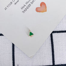 تحميل الصورة إلى عارض المعرض، 10 قطع - دلايات كريستالية صغيرة على شكل دمعة، مطلية بالذهب عيار 14 قيراطًا، قطع مجوهرات MY070-F052