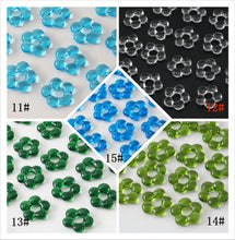 Load image into Gallery viewer, 4pcs Flowers Glaze Beads, 24.7mm, Glaze Loose Beads for Jewelry Making, Bracelet DIY Beads Finding GZ280