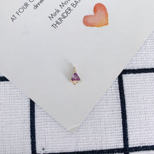 تحميل الصورة إلى عارض المعرض، 10 قطع - دلايات كريستالية صغيرة على شكل دمعة، مطلية بالذهب عيار 14 قيراطًا، قطع مجوهرات MY070-F052