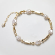 Load image into Gallery viewer, 10pcs Tube Beads, Spacer Beads, 14K Gold/Silver Plated, Bracelet Necklace Making Jewelry Finding SC017