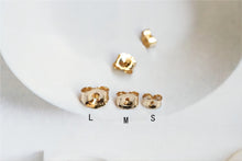 Load image into Gallery viewer, 10pcs- 14K Gold Filled Ear Nuts, Ear Backs, 1/20 GF Earring Findings BL002