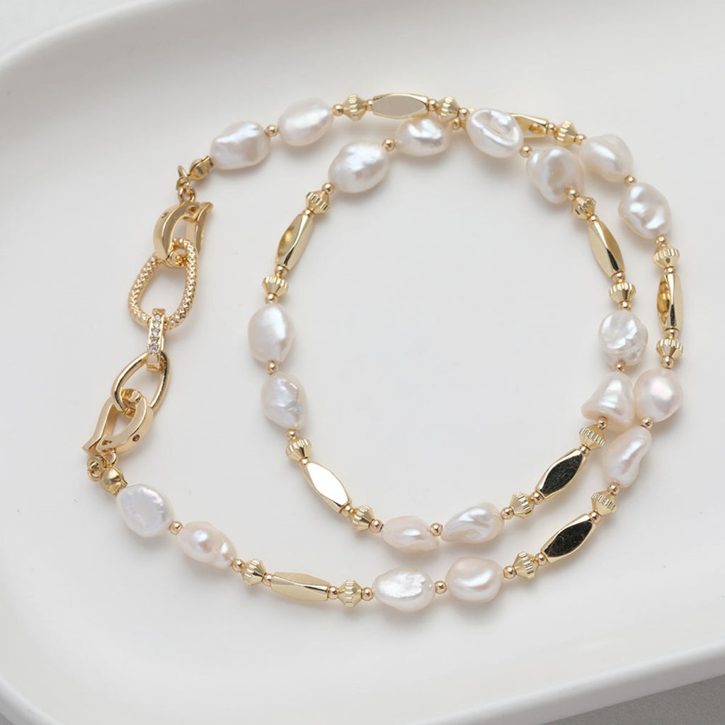 Irregular Link Connector, Link Chain Connector, 14K Gold Plated, Neckalce Bracelet Making Pendant, Jewelry Supply Finding GZ526