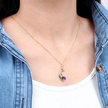 Load image into Gallery viewer, Crystal Whale Charms, 18K Gold Plated Gemstone Charms, Marine life Pendant, Necklace Making Charm, Jewelry Findings S20283