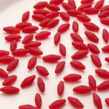 تحميل الصورة إلى عارض المعرض، خرز معيني طويل مصقول يدويًا، 29 مم، خرز زجاجي كريستالي فضفاض لصنع المجوهرات، أدوات يدوية للعثور على الخرز GZ775