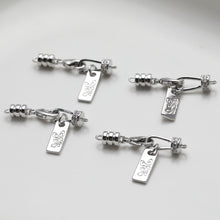 تحميل الصورة إلى عارض المعرض، موصل سلسلة على شكل زهرة مع مشبك جراد البحر، مطلي بالذهب/الفضة عيار 14 قيراطًا، صنع قلادة وسوار، العثور على الموصل GZ531