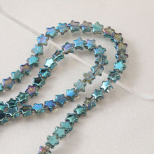 Load image into Gallery viewer, Star Glaze Beads, 9mm, Star Glass Crystal Beads for Jewelry Making, Bracelet DIY Beads Finding GZ536