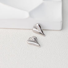 Cargar imagen en el visor de la galería, Dijes de corazón de oro, chapados en oro de 18 quilates, colgante de amor 3D, para hacer colgantes en collares y pulseras, accesorios de joyería D0380