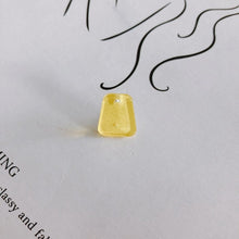 Load image into Gallery viewer, 10PCS Trapezoid Acrylic Earring Findings, 7 Colors You Choose, S925 Silver Ear Stick, Nickel Free, Earring Finding MY004