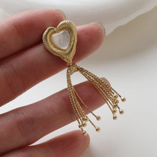 Load image into Gallery viewer, Chain Tassel Pendant, Fireworks Pendant, 14K Gold Plated Earring Chain Pendant, Earring Findings GZ743