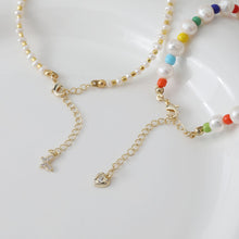 تحميل الصورة إلى عارض المعرض، سلسلة تمديد بمشبك مخلب جراد البحر بطول 73.4 مم، يد، قمر، فراشة، قلادة مطلية بالذهب عيار 14 قيراطًا، نتائج صنع السوار ZZ047