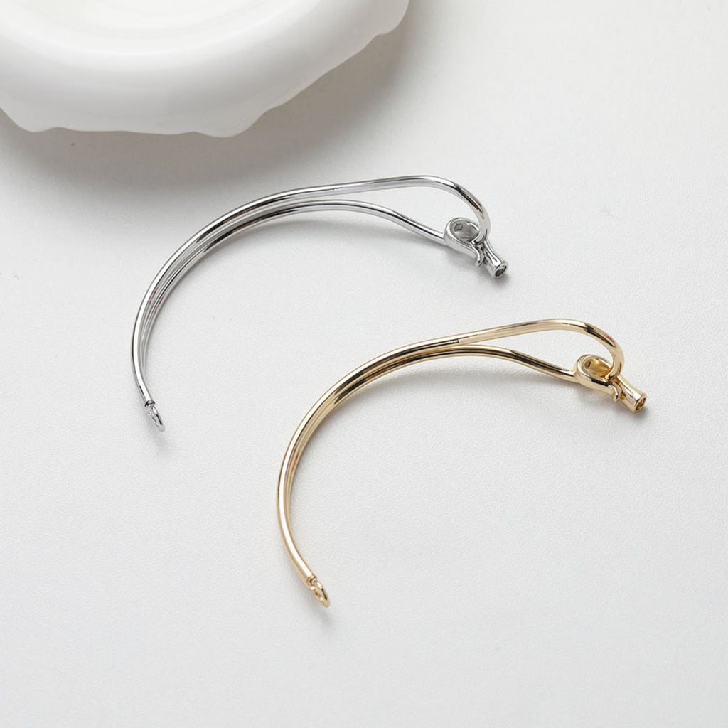 Conector de eslabones para pulsera, conector de cadena, chapado en oro/plata de 14 quilates, colgante para collar y pulsera, accesorio de joyería GZ522